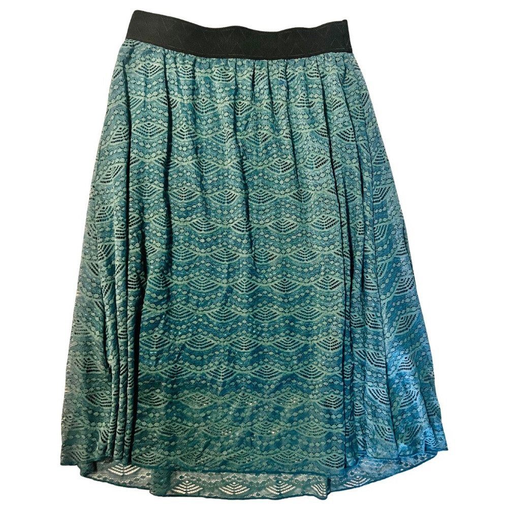 Lace Skirt Mermaid Blue Medium